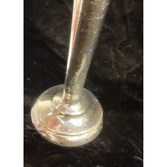 Vintage Silver-Plated Trumpet Bud Vase - Picture 13 of 16
